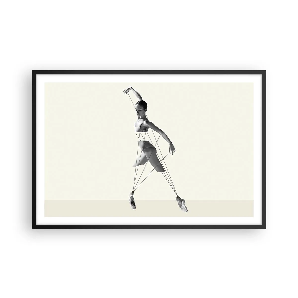 Poszter fehér keretben - A világ színházában - 91x61 cm