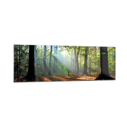 Üveg kép - Ragyogások és árnyékok - 160x50 cm