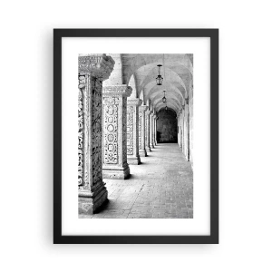 Poszter fehér keretben - És hová megy...? - 30x40 cm