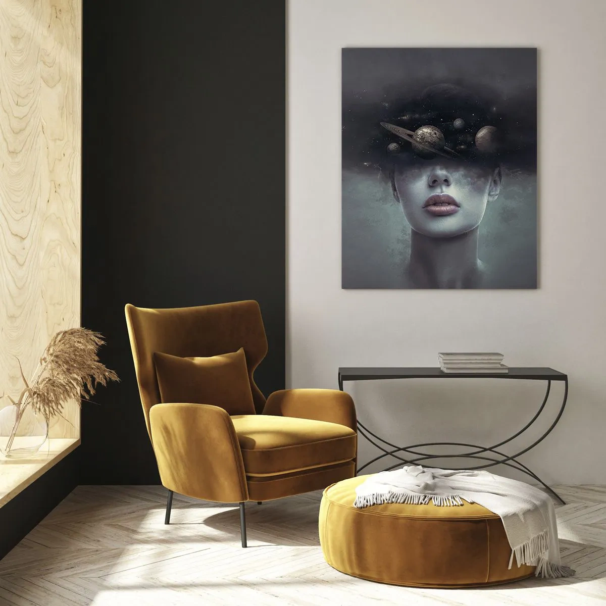 Üveg kép - És a bolygók megvadulnak... - 80x120 cm