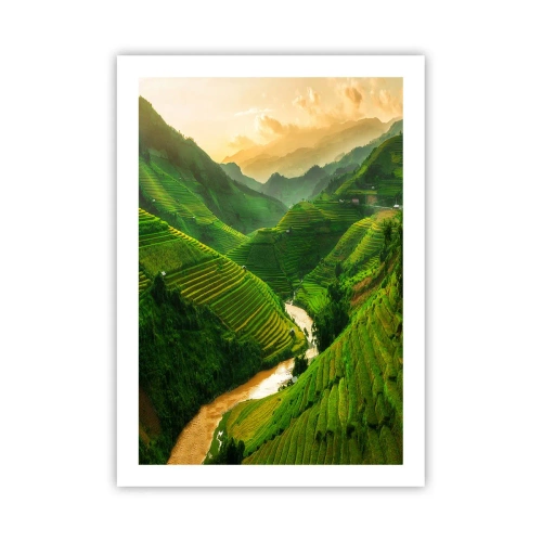 Poszter - Vietnámi völgy - 50x70 cm