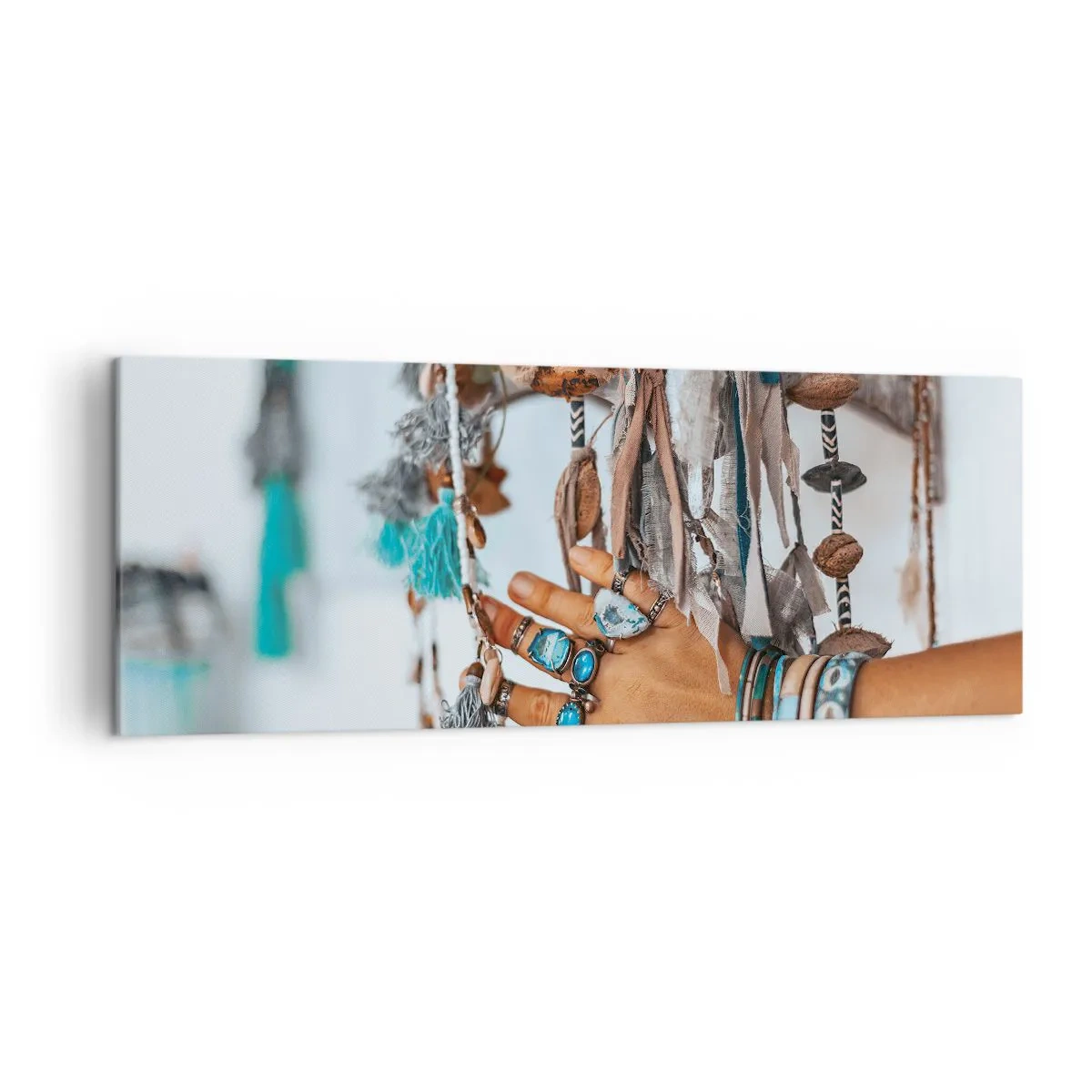 Vászonkép - Helyi kincsek - 140x50 cm