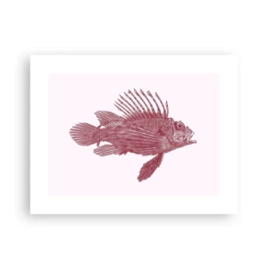 Poszter - Egzotikus vizek lakója - 40x30 cm