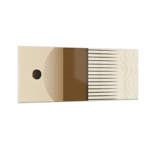 Üveg kép - Különféle államok - 100x40 cm