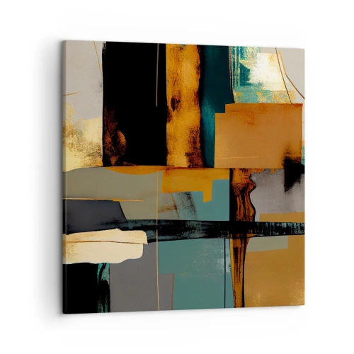 Vászonkép - Absztrakció - fény és árnyék - 50x50 cm