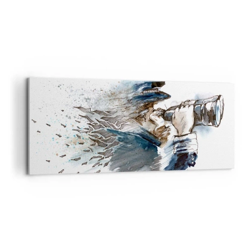 Vászonkép - Tíz a Beaufort-skálán! - 100x40 cm