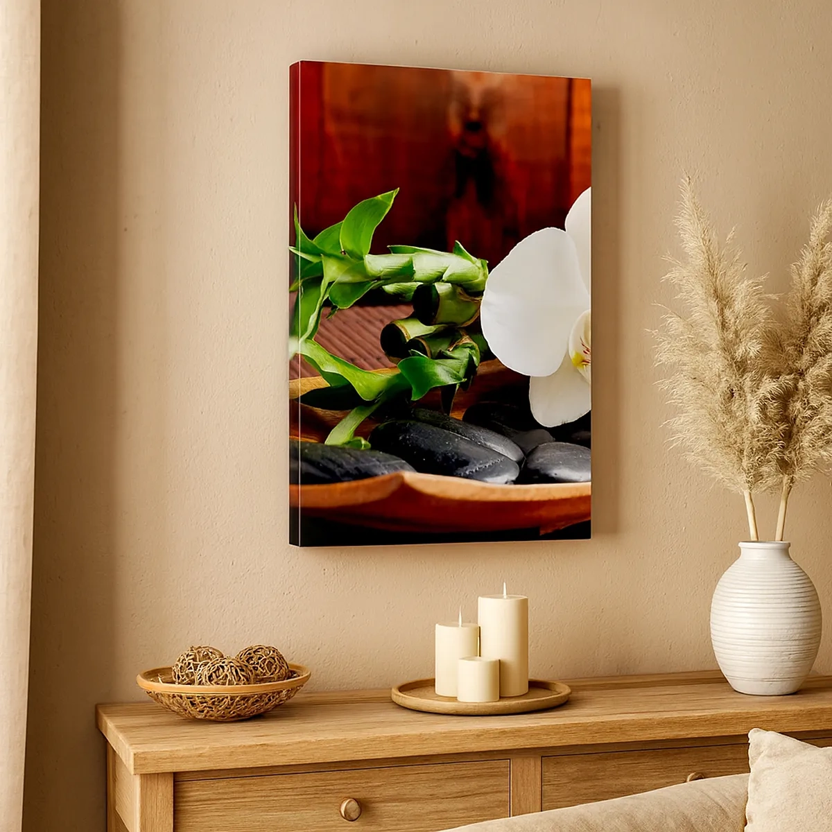 Vászonkép - Engedd át magad a természet érintésének - 50x70 cm