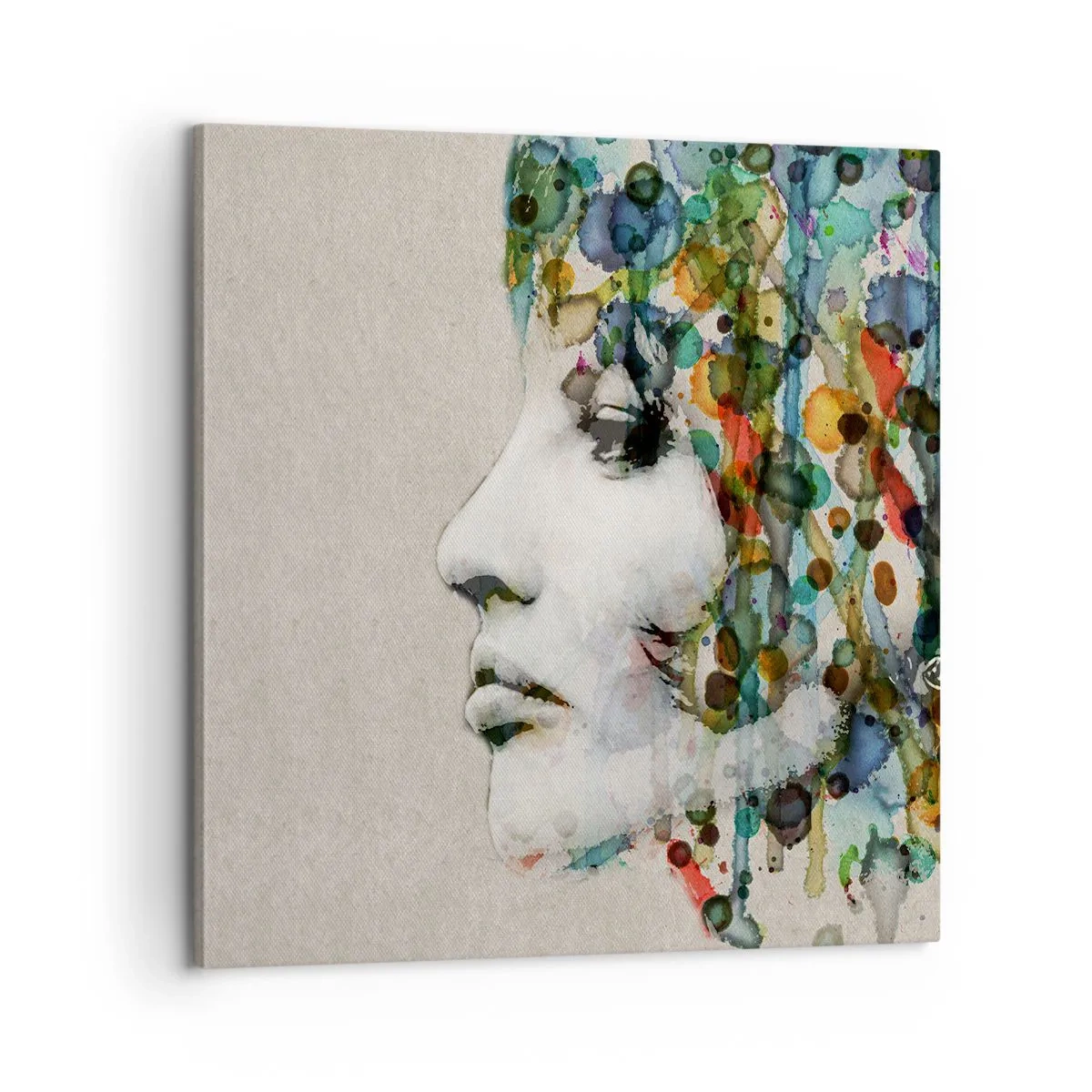 Vászonkép - Előbúj a szürkéből - 60x60 cm