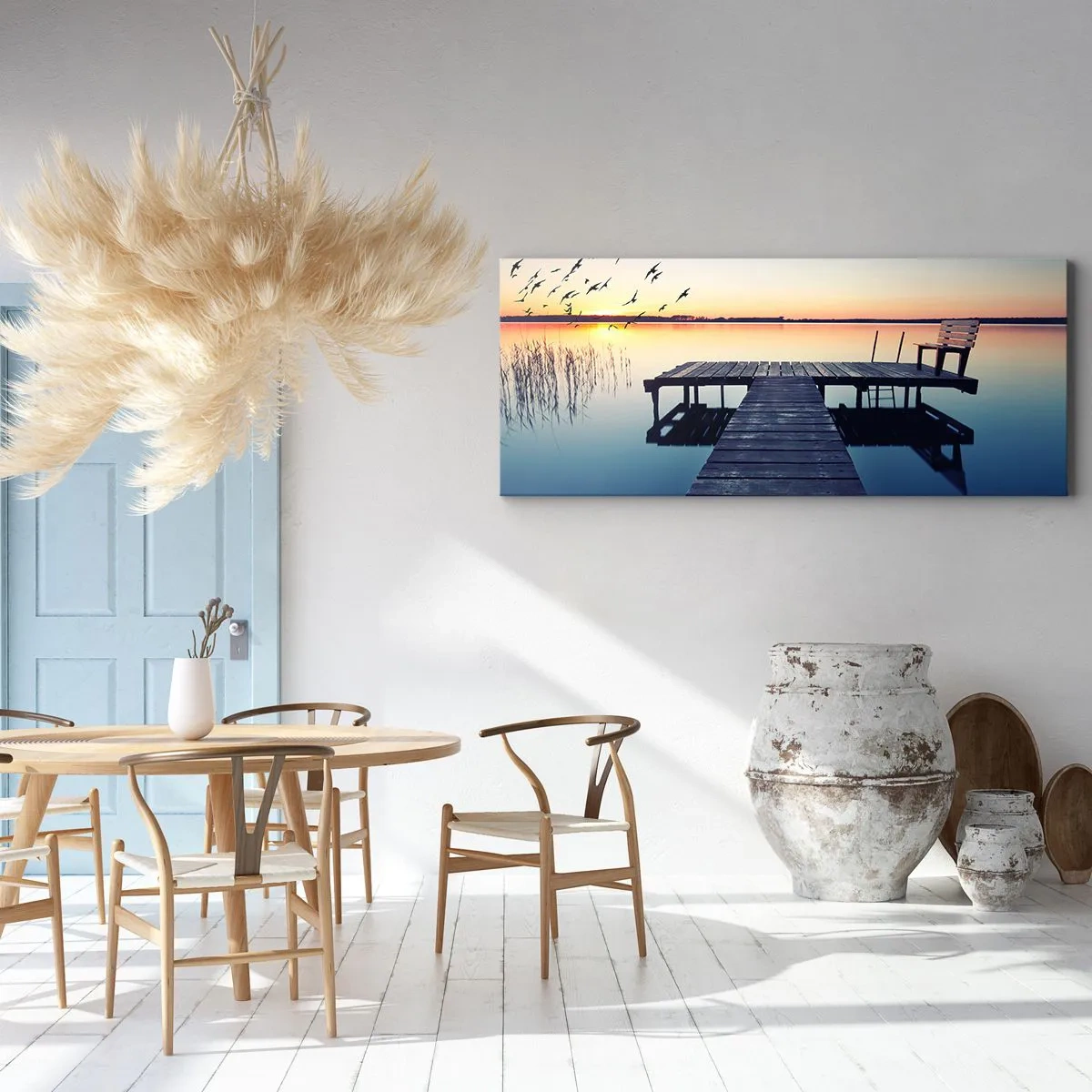 Vászonkép - Jó nap volt - 140x50 cm