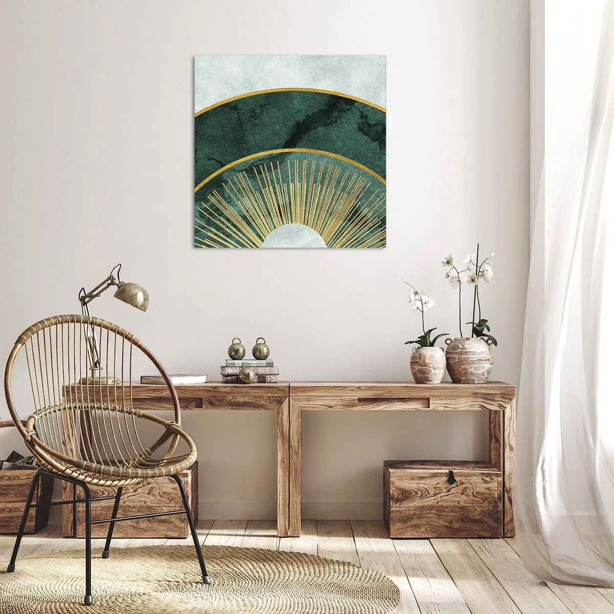 Vászonkép - Egy másik naprendszer - 40x40 cm