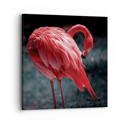 Vászonkép - A természet karmazsinvörös verse - 30x30 cm