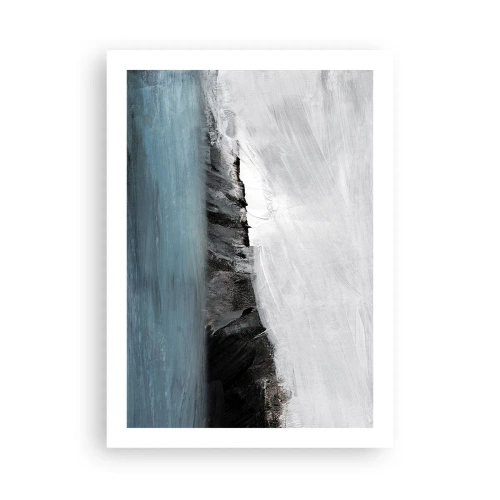 Poszter - Víz - föld: az elemek összecsapása - 50x70 cm