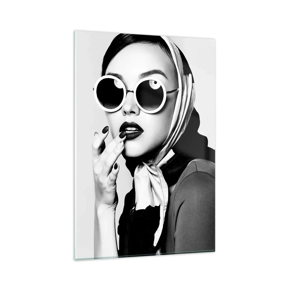 Üveg kép - Üdvözlet a 60-as évekből - 80x120 cm