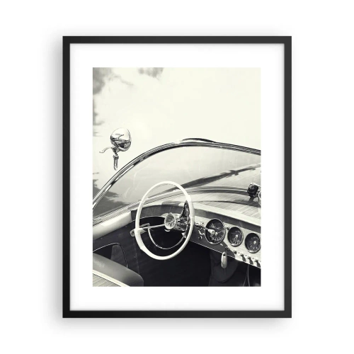 Poszter fehér keretben - Időjárás a gazdagoknak - 40x50 cm