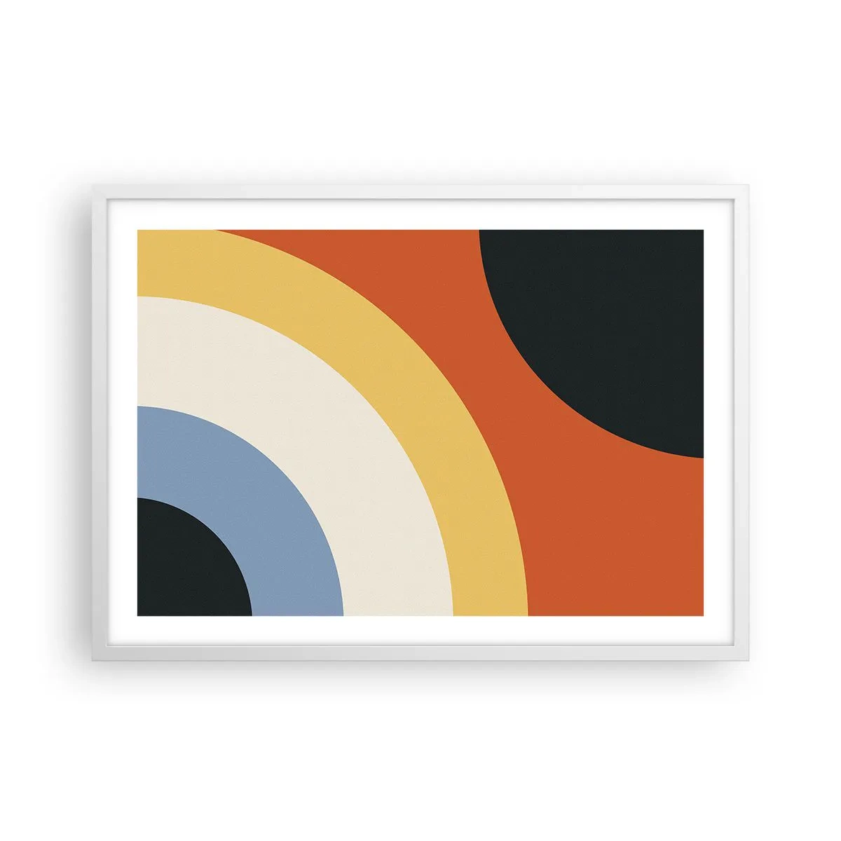 Poszter fekete keretben - Magam felé - 70x50 cm