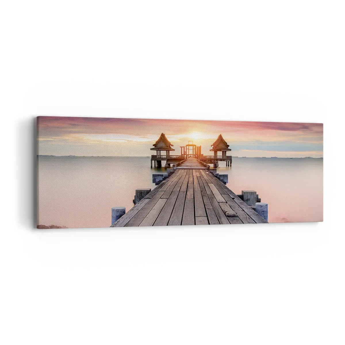 Vászonkép - Nyugat keleten - 90x30 cm