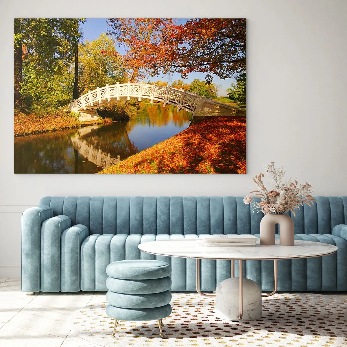 Üveg kép - A sóhajok fehér hídján - 100x70 cm