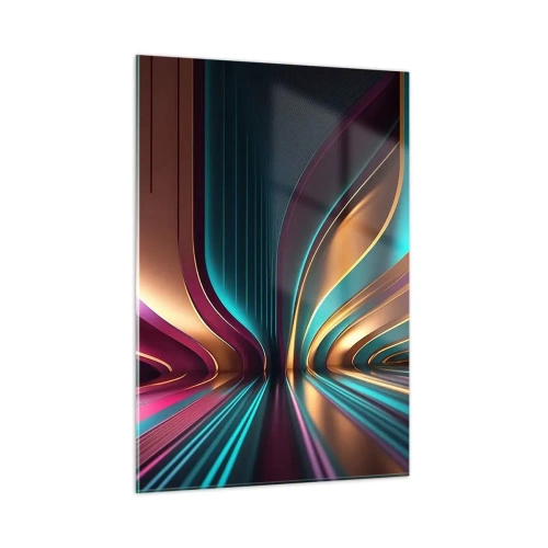 Üveg kép - A fény építészete - 50x70 cm