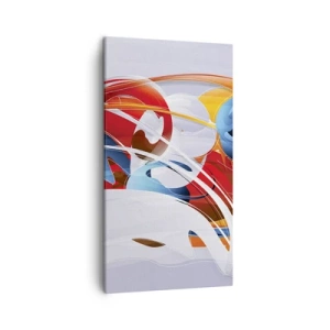 Vászonkép - Az elemek tánca - 45x80 cm