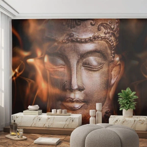 Öntapadós Fotótapéta Deluxe Sticker - Csak itt és most létezik - Buddha, Vallás, Ázsia - 100x70 cm