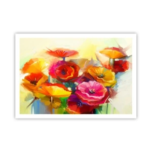 Poszter - Nem csak piros - 100x70 cm