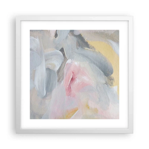 Poszter fekete keretben - Egy pasztell világban - 40x40 cm