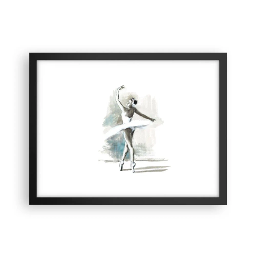 Poszter fehér keretben - Hattyúvá varázsolva - 40x30 cm