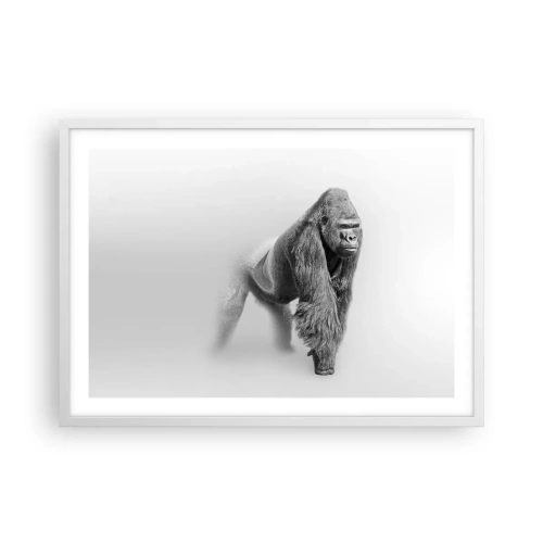 Poszter fekete keretben - Magabiztos az erejében - 70x50 cm