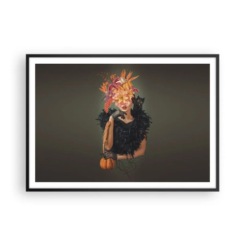 Poszter fehér keretben - Egy boszorkány mágiája - 100x70 cm