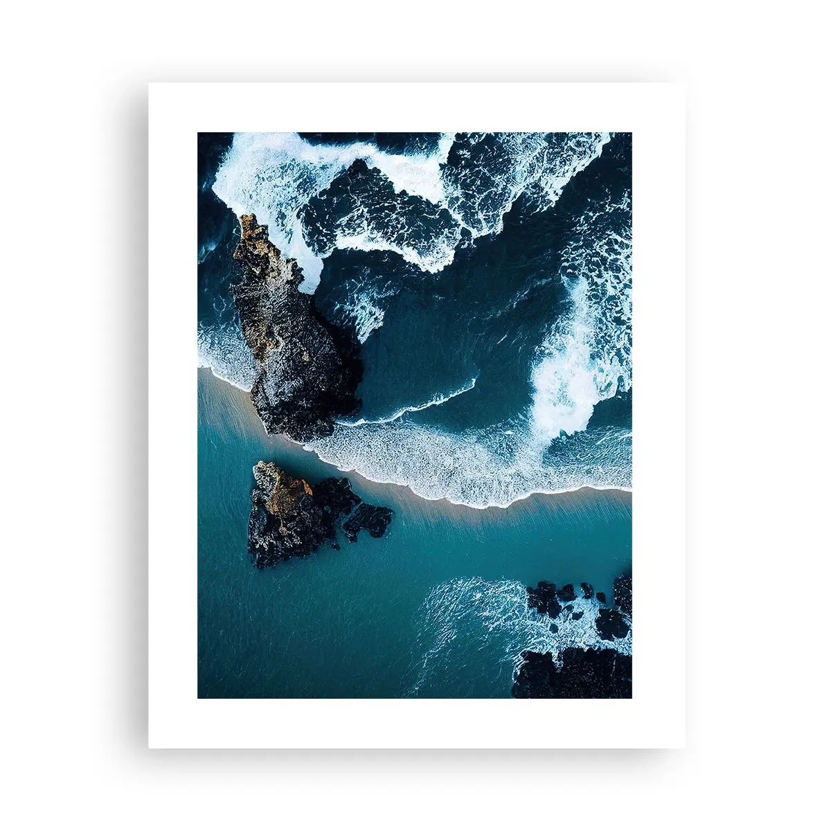 Poszter - Hullámokba burkolózva - 40x50 cm