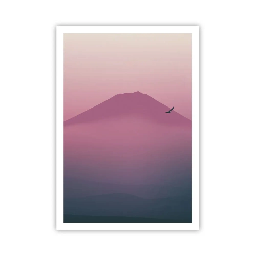 Poszter - Vándorok a felhők felett - 70x100 cm