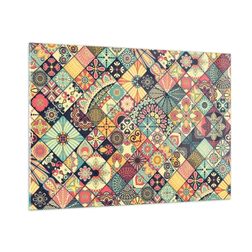 Üveg kép - Marokkói hangulat - 100x70 cm