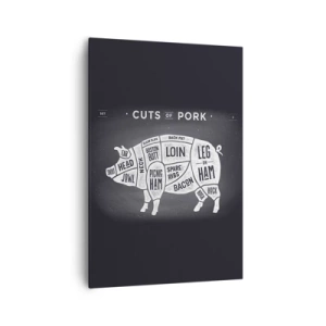 Vászonkép - Mészáros ábécéskönyve - 70x100 cm