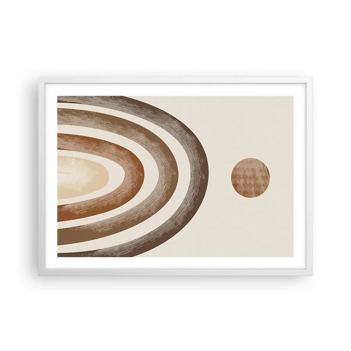 Poszter fekete keretben - Egy messzi-messzi galaxisban - 70x50 cm