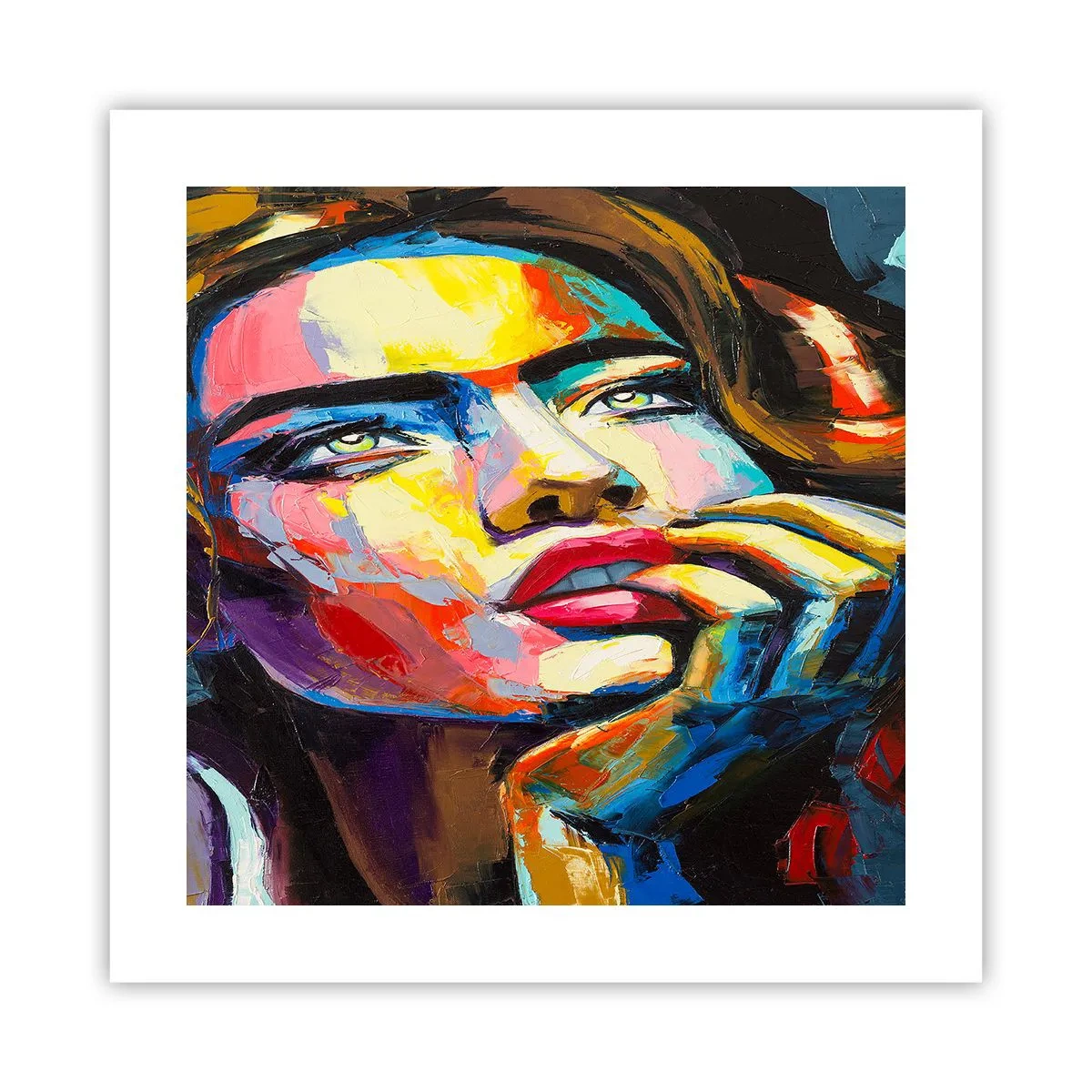 Poszter - Az álmok úgy repülnek az égen, mint a madarak - 40x40 cm