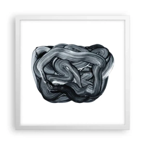 Poszter fekete keretben - Ez nem olyan egyszerű - 40x40 cm