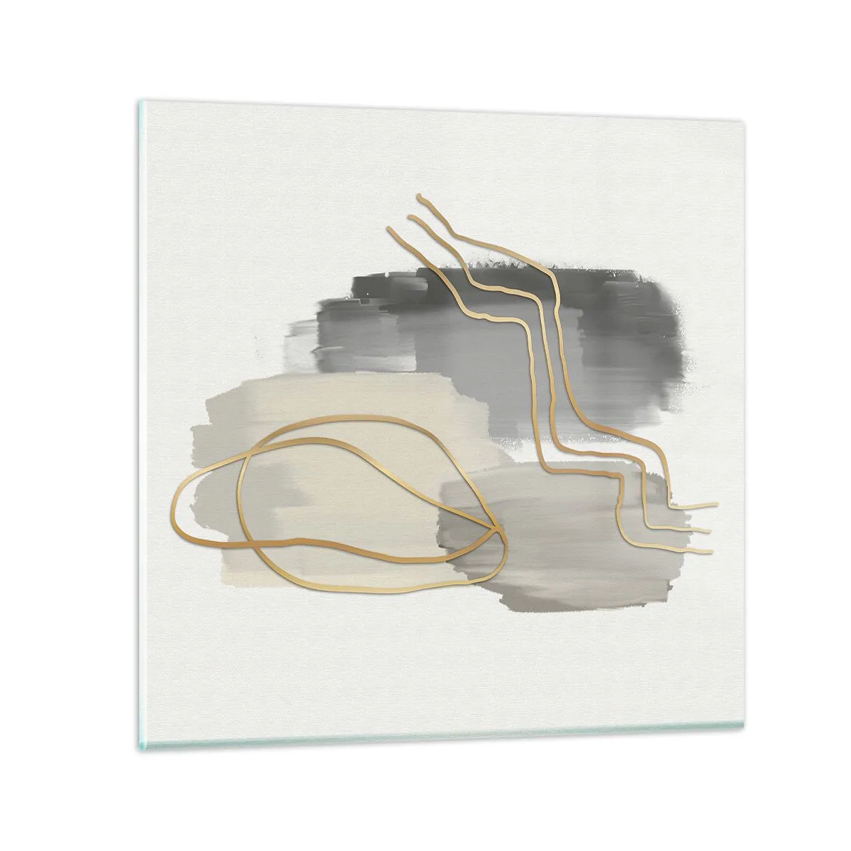 Üveg kép - Létezés és mozgás - 60x60 cm