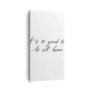 Vászonkép - Teljes igazság - 65x120 cm