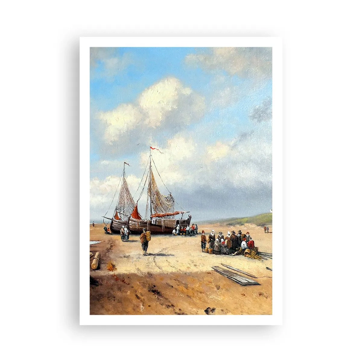 Poszter - Egy sikeres fogás után - 70x100 cm