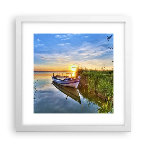 Poszter fekete keretben - Beteljesült álmok öblében - 30x30 cm