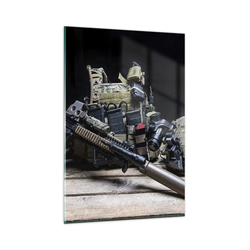 Üveg kép - Pihenj! - 80x120 cm