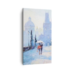 Vászonkép - Az eső biztosan elvarázsolt minket - 45x80 cm