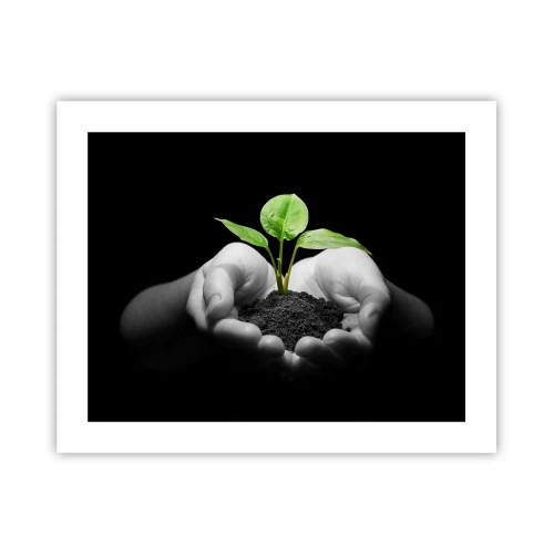 Poszter - Szeretem a természetet, védem azt - 50x40 cm