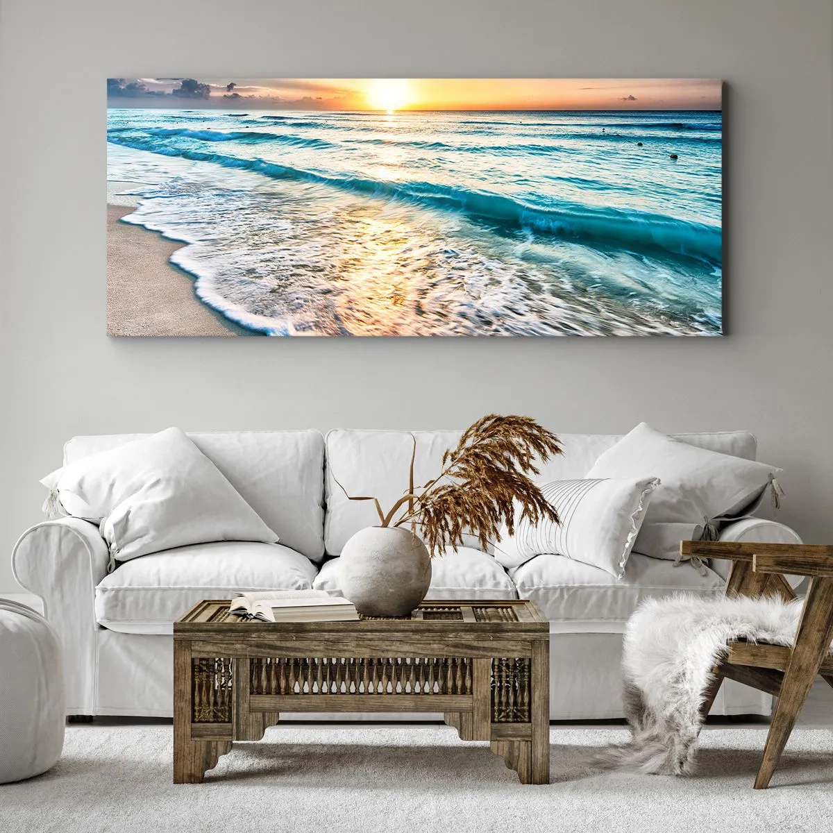 Vászonkép - Érdemes megnézni - 90x30 cm