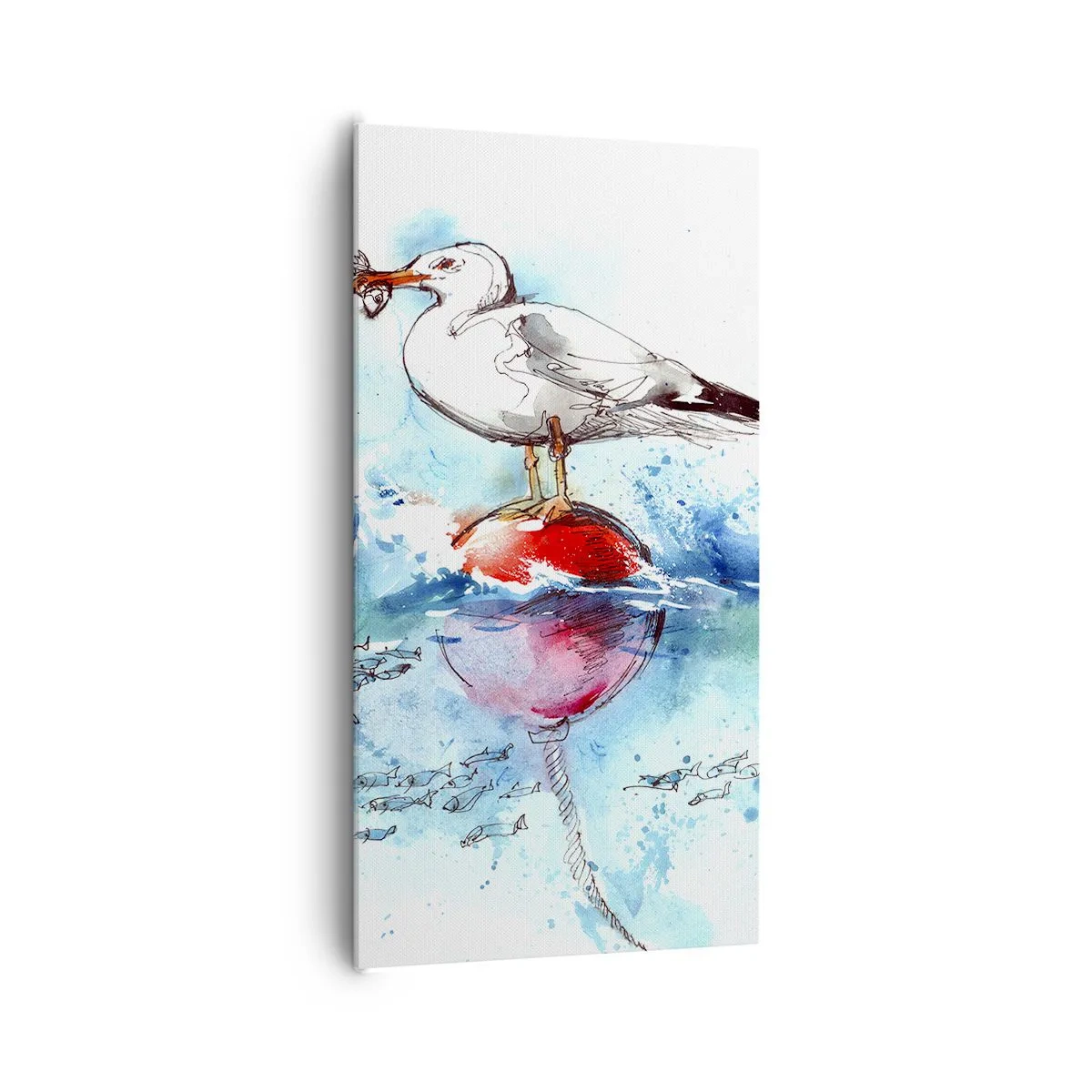 Vászonkép - Sikeres fogás - 65x120 cm