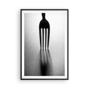 Poszter fehér keretben - Fény és árnyék - 61x91 cm