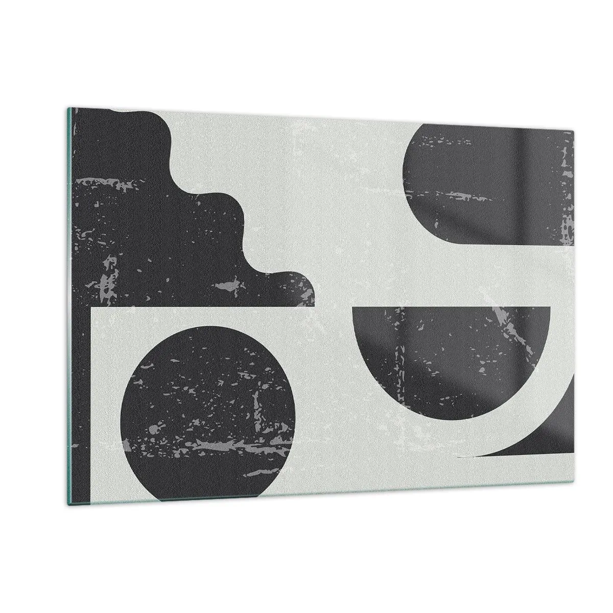 Üveg kép - Kompozíció fent és lent - 120x80 cm