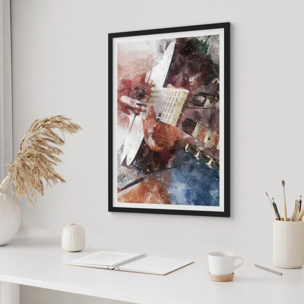 Poszter fehér keretben - És mit gondolsz róla? - 70x100 cm