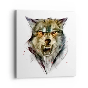 Vászonkép - Egy lépést sem! - 30x30 cm