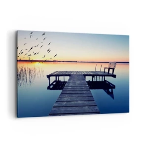 Vászonkép - Jó nap volt - 100x70 cm